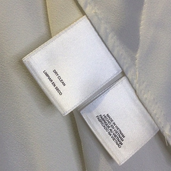 EUC Anne Klein White Suit Sheath Top, 14 - Picture 7 of 8